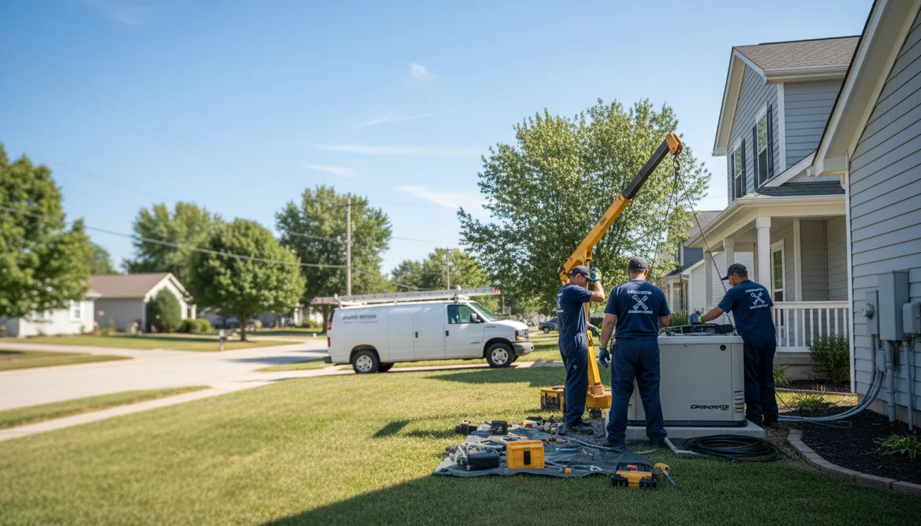 Generator Installation in West Mineral, KS near me